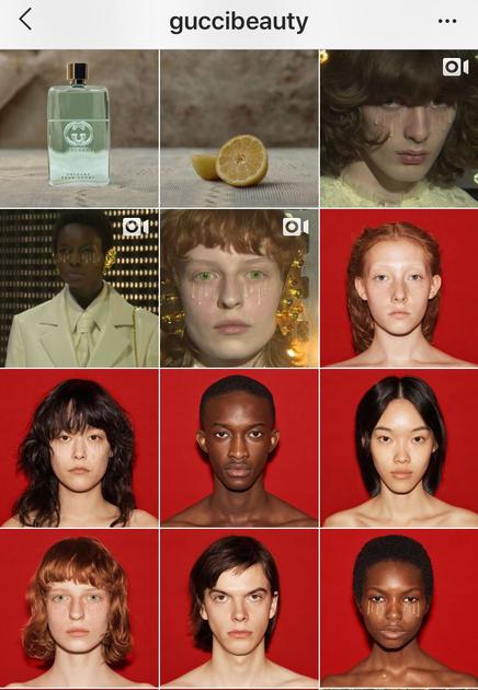 Guccibeauty Instagram賬號,短短半年就已吸引超過26萬的粉絲