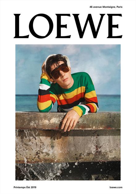 LOEWE罗意威2019春夏系列男装形象大片