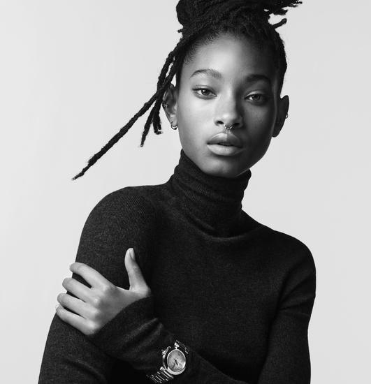 歌手及演员Willow Smith（维罗·史密斯）演绎Pasha de Cartier腕表