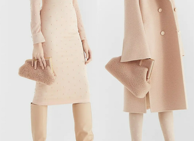 左:FENDI FIRST小号手袋,右:FENDI FIRST中号手袋