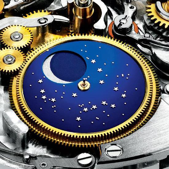 Chopard萧邦L.U.C Lunar One腕表所使用的自产月相机芯Calibre L.U.C 96.13-L