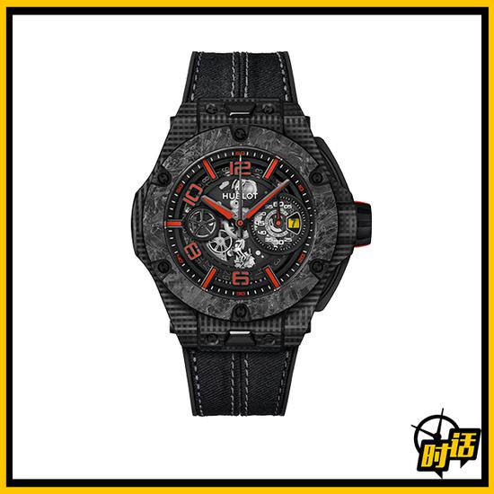 HUBLOT宇舶表 BIG BANG法拉利车队90周年纪念腕表(3D 立体碳纤维)