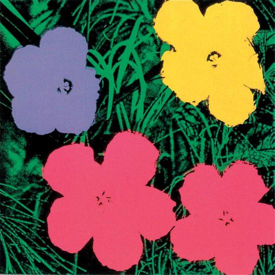 安迪•沃霍尔，鲜花，1970年，丝网印刷，91.4 x 91.4厘米© The Andy Warhol Foundation for the Visual Arts Inc. by VEGAP 2021