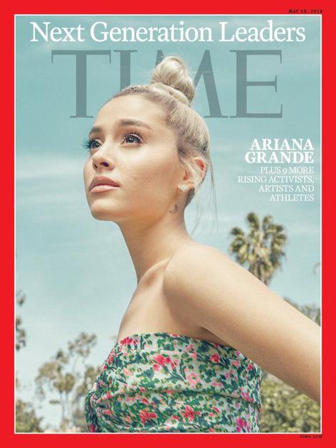 Ariana Grande等《Time》封面
