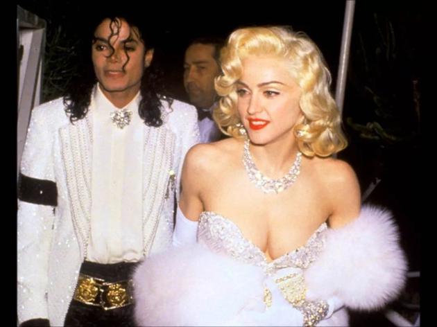 Queen & King of Pop， Madonna 与Michael Jackson， 1991年奥斯卡颁奖典礼现场