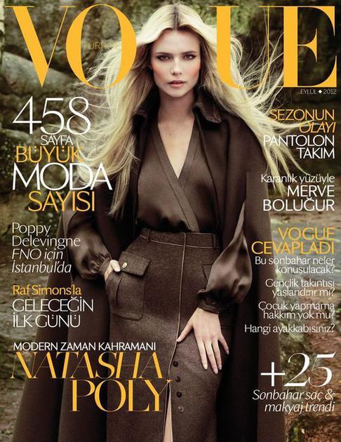 Natasha Poly vogue封面