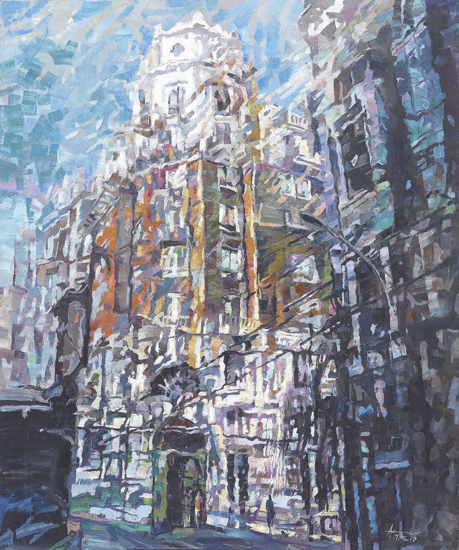 邬达克修建?Hudechs 2018年创作 120cm×100cm