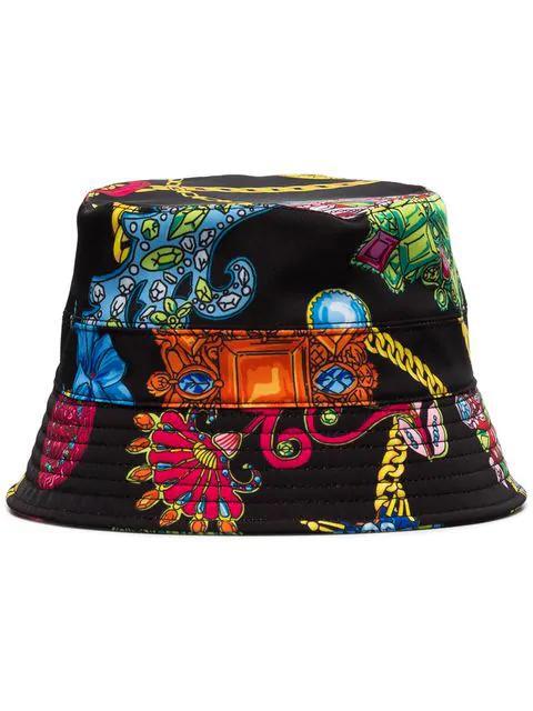 VERSACE 珠宝印花渔夫帽