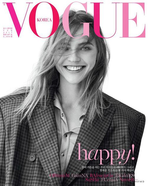 Sasha Pivovarova杂志封面大片