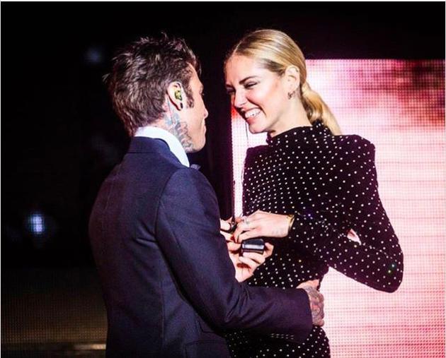 Chiara Ferragni 30岁生日当天,男友Fedez向其求婚
