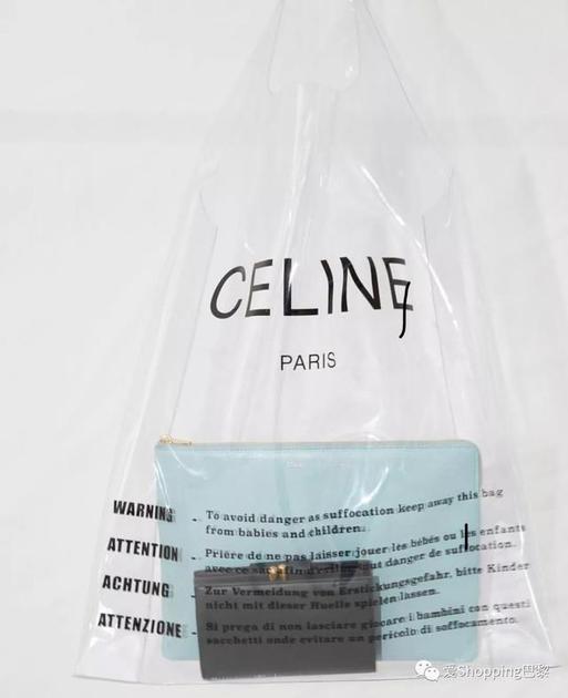 Céline透明塑料袋单品图