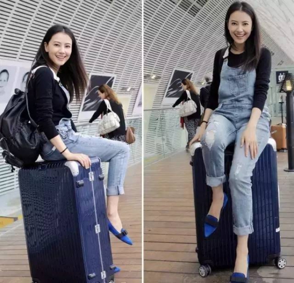 宋祖儿欧阳娜娜隔空比美 谁才是“背带裤”一姐