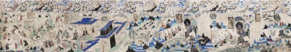 五百強盜成佛圖 莫高窟第285窟 西魏