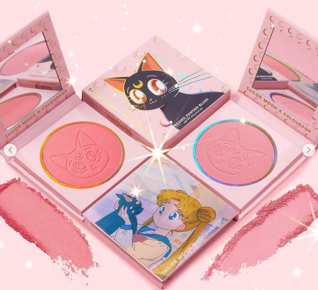 SAILOR MOON X COLOURPOP 图片来源：Colourpopcosmetics ins