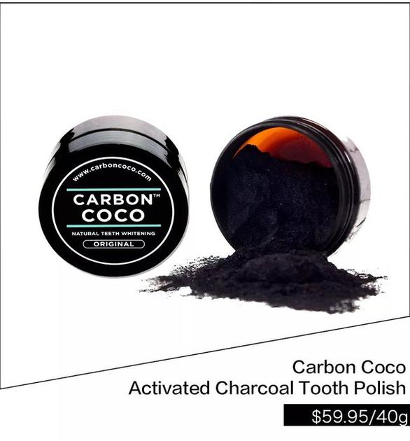 Carbon Coco Activated Charcoal Tooth Polish $59.95/40g