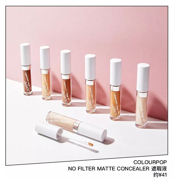 COLOURPOP NO FITER MATTE CONCEALER 遮瑕液  约￥41