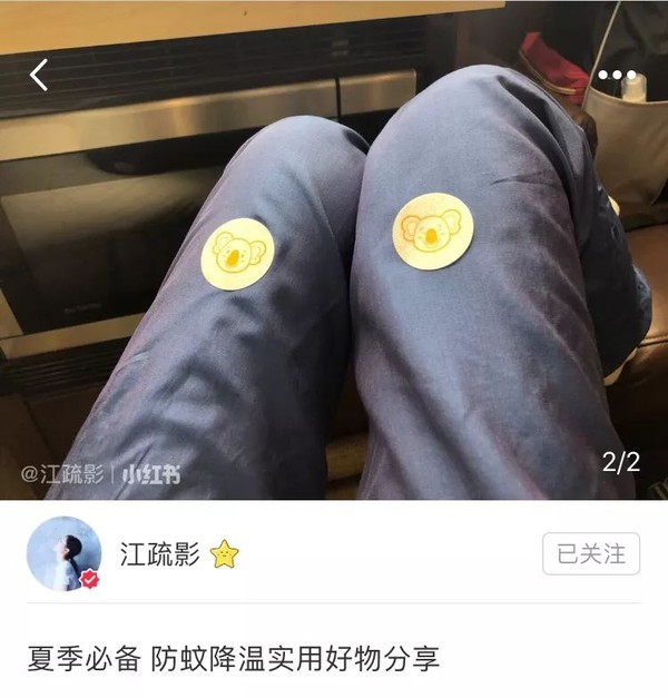 江疏影小红书