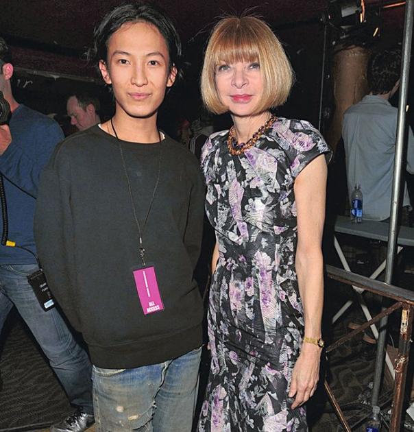 Alexander Wang 与 Anna Wintour