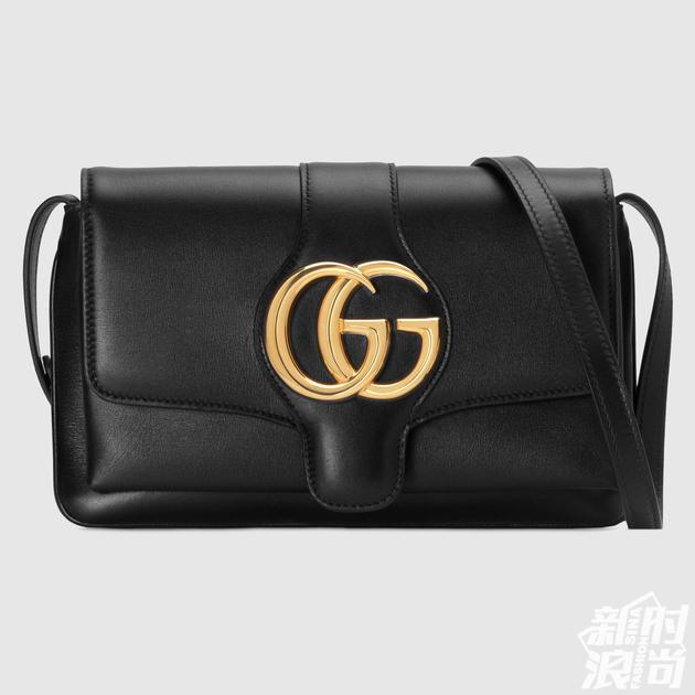 Gucci Arli系列皮革肩背包