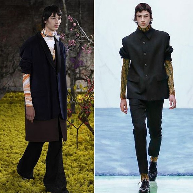 Raf Simons 2021春夏男装 VS Prada 2021秋冬男装