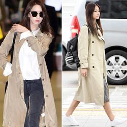 韩国女星风衣_韩国性感女星