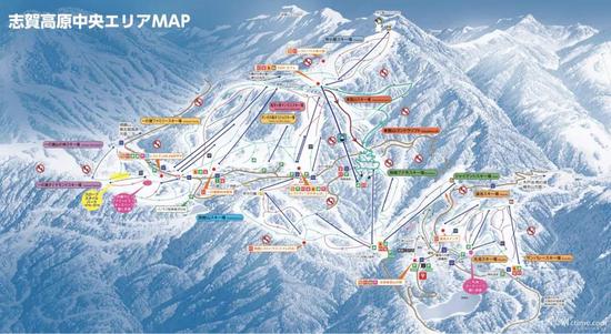 雪场地图