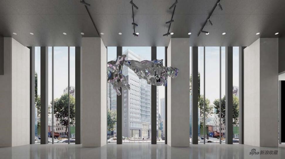 兆泰国际A2商务中心大堂雕塑 艺术家展望