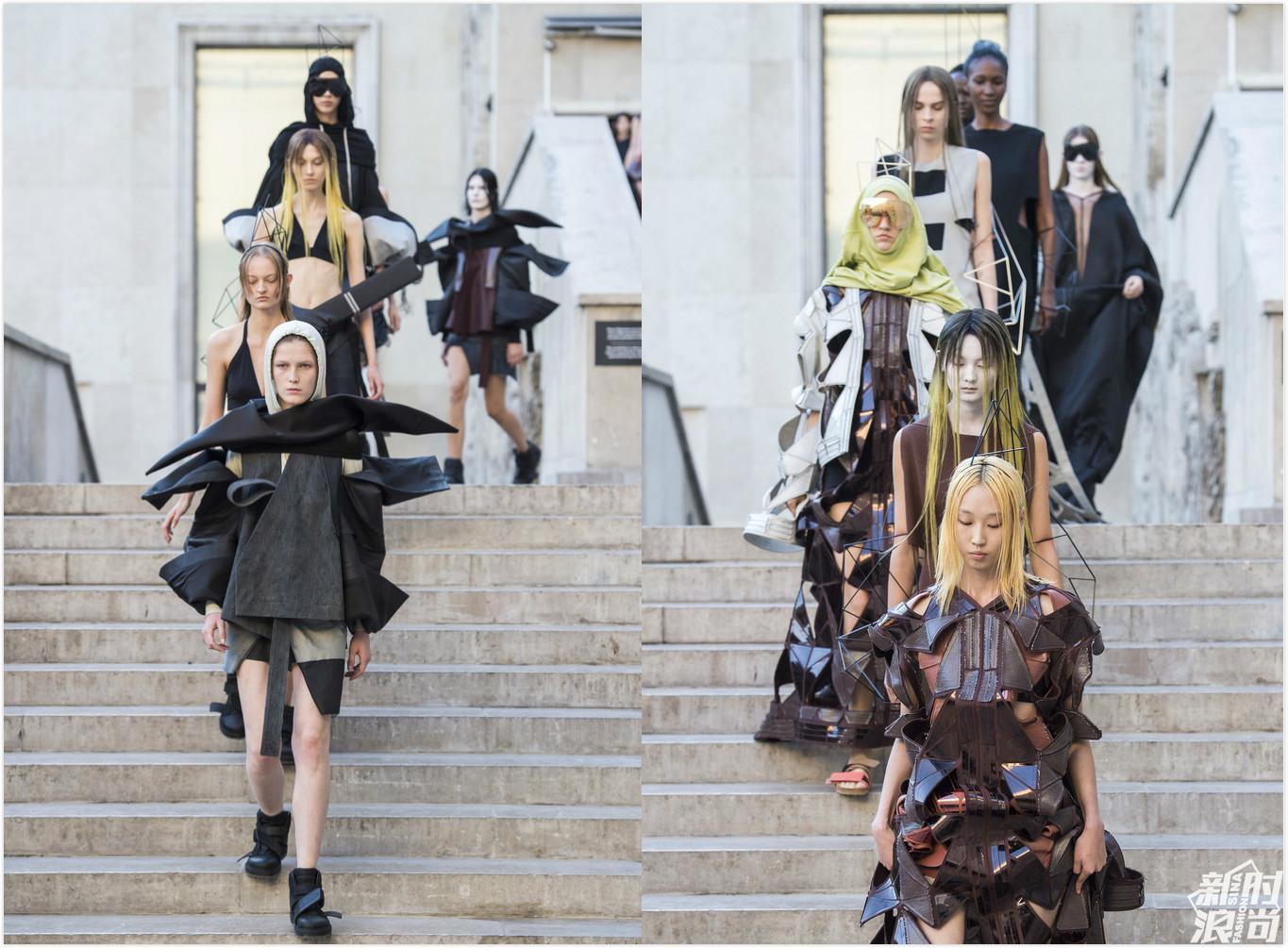 Rick Owens 2019巴黎春夏时装周秀场