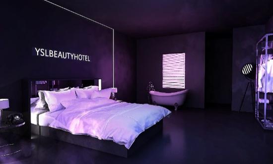 YSL圣罗兰美妆快闪酒店登陆上海