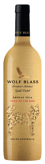 纷赋酒庄（Wolf Blass）狗年限量版金牌系列赤霞珠、设拉子葡萄酒