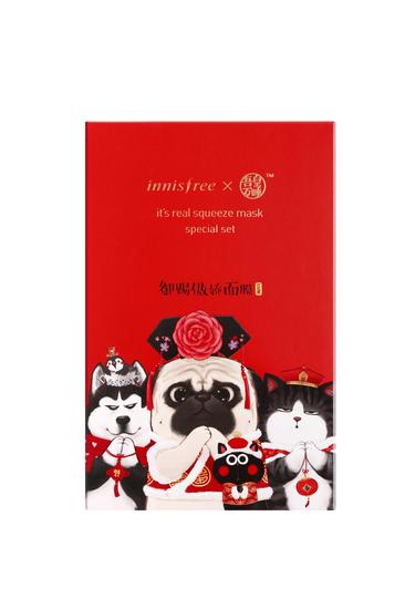 悦诗风吟真萃鲜润面膜特别套装_外包装 20ml12 80元