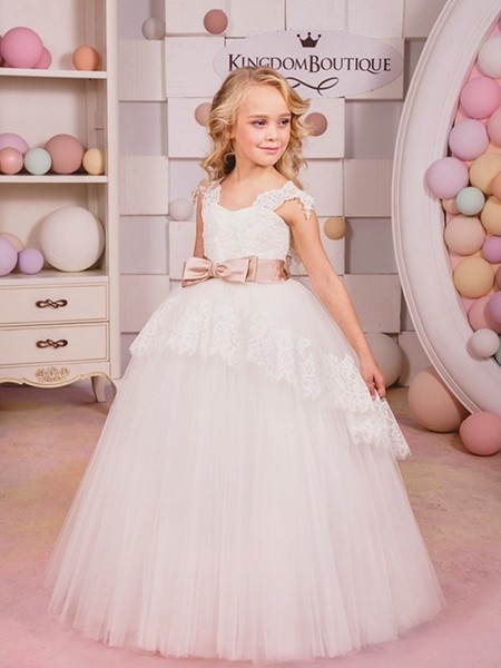 Ivory Flower Girl Dress