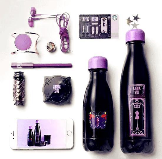 星巴克 X Anna Sui X S’well Bottle合作款