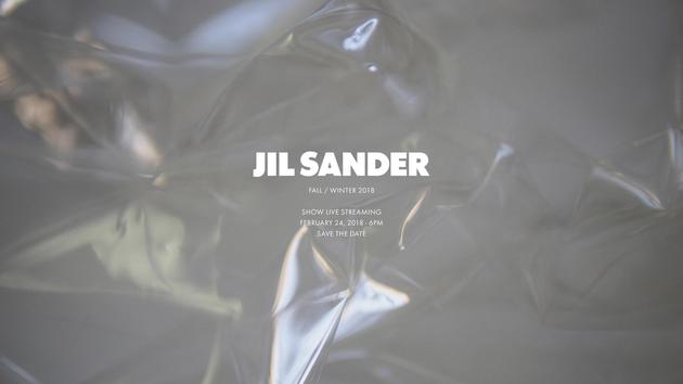 Jil Sander 2018秋冬系列女装秀