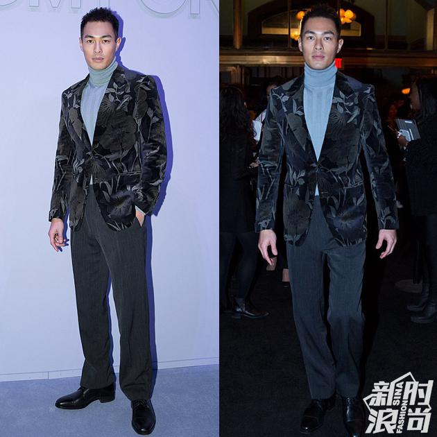 杨祐宁亮相Tom Ford 男装大秀