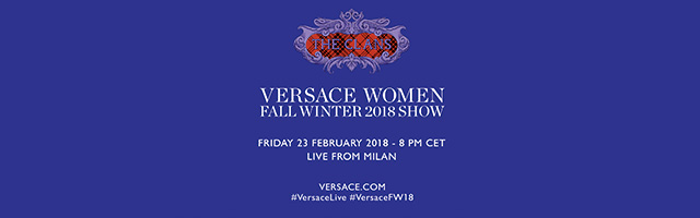 高清直播：Versace 2018秋冬系列
