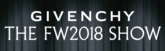 高清直播：Givenchy 2018秋冬系列