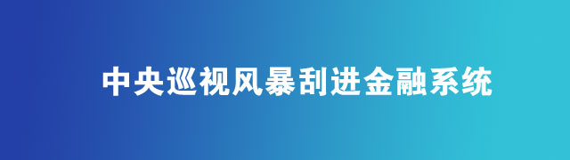 中央巡视风暴刮向金融系统
