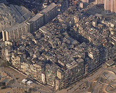 猪笼城寨原型：世界人口最密集地区