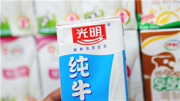夹缝中的光明乳业：与两巨头差距大