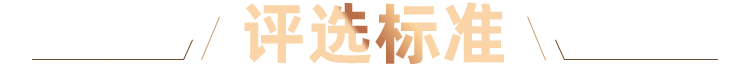 评选标准