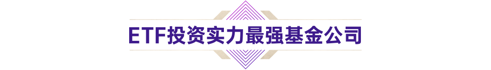 ETF投资实力最强基金公司