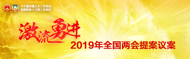 2019年全国两会提案议案