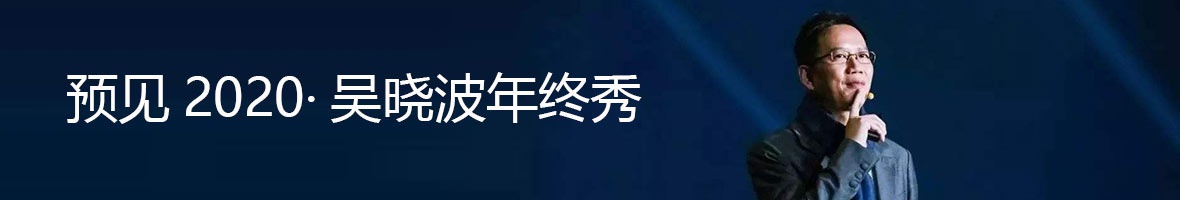 预见2020·吴晓波年终秀
