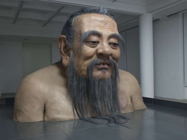 公共艺术《问孔子》