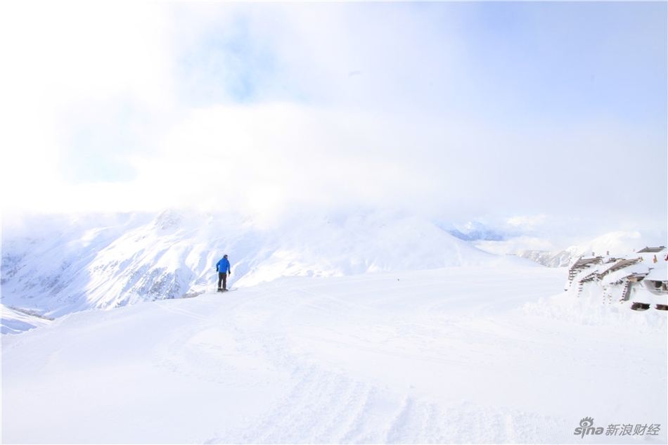 达沃斯壮美风光。