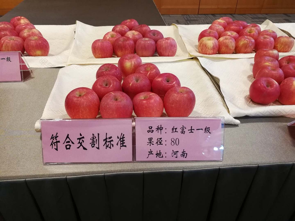 符合苹果期货交割标准的苹果 产地河南