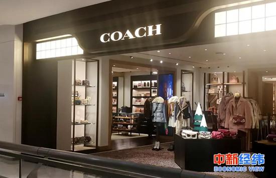 ▲蔻驰（Coach）门店 中新经纬 张燕征 摄