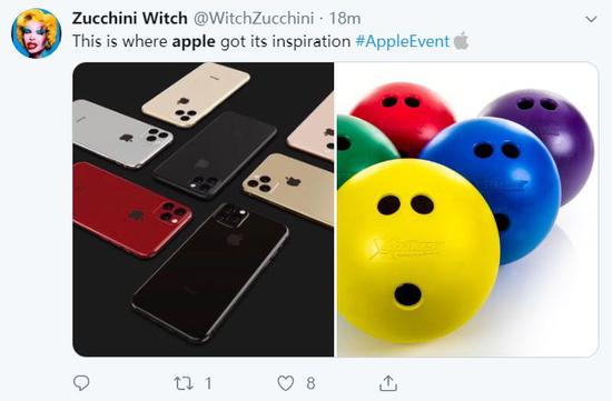 苹果一定是从保龄球里得到了设计灵感(Twitter截图)