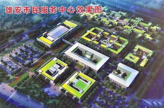 市民中心效果图。摄影/刘向阳